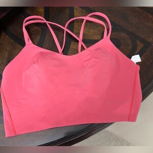 Lululemon Athletica Pink Strappy Bra